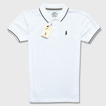Men's Polo - White